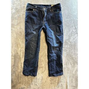 V Christina Womens w/ bling Blue jeans Size 6 Boho